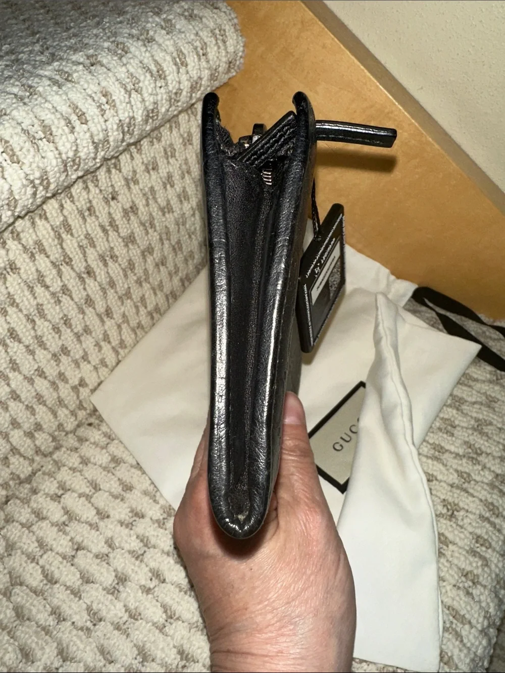 Gucci Guccissima GG Wallet and Dust Bag-COA included - Picture 8 of 9
